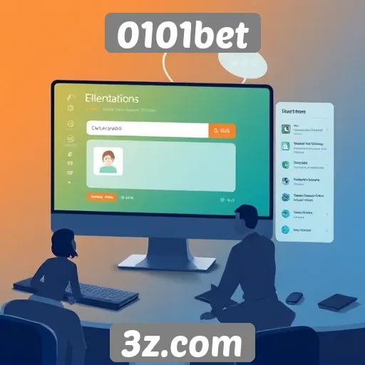 Interface e experiência do usuário no 0101bet