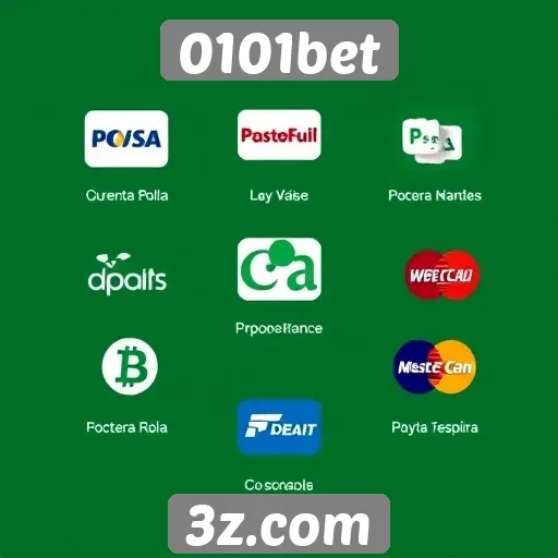Análise das opções de pagamento no 0101bet